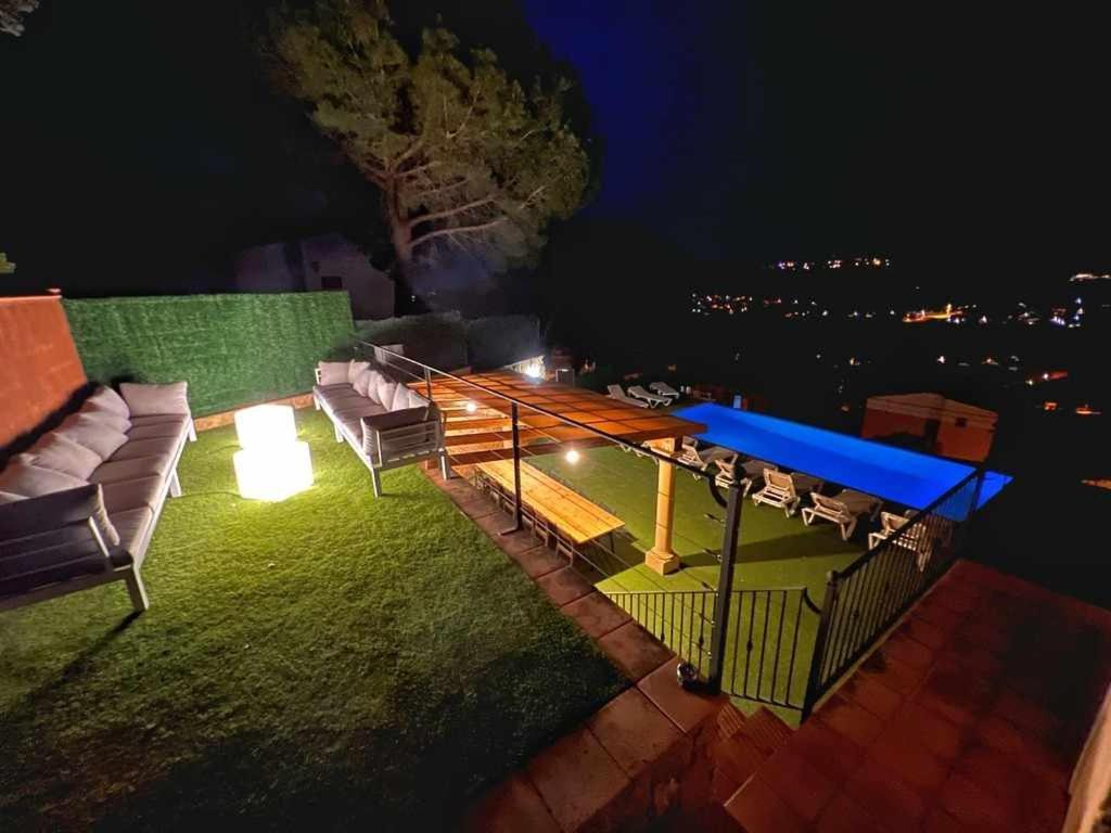 Casa Mas Ambros Con Piscina Desbordante Villa Calonge  Exterior photo